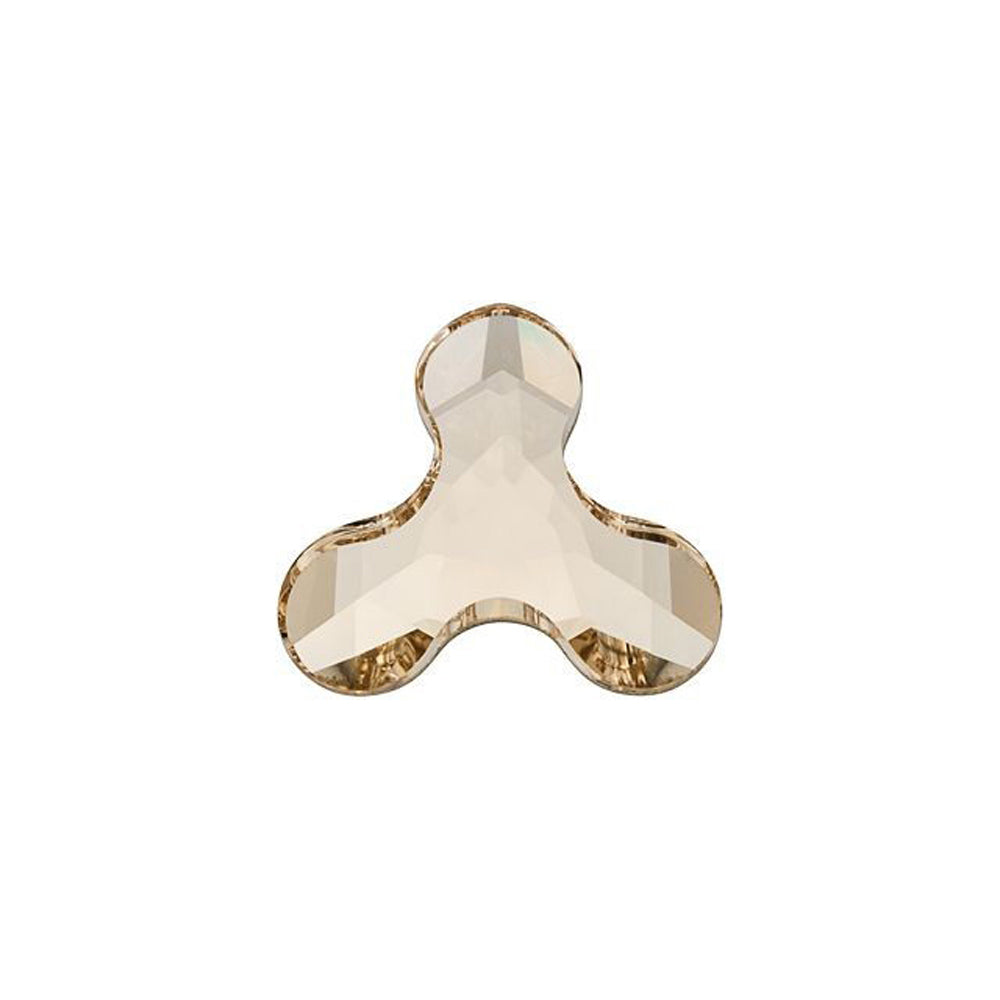 PRESTIGE Crystal, #H2708 Hotfix Molecule Flatback Rhinestone 8x8.5mm, Light Silk (1 Piece)