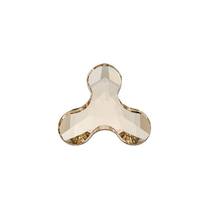 PRESTIGE Crystal, #H2708 Hotfix Molecule Flatback Rhinestone 8x8.5mm, Light Silk (1 Piece)