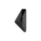 PRESTIGE Crystal, #H2738 Hotfix Triangle Alpha Flatback Rhinestone 12x6mm, Jet (1 Piece)