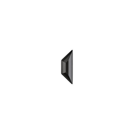 PRESTIGE Crystal, #H2772 Hotfix Trapeze Flatback Rhinestone 6.5x2.1mm, Jet (1 Piece)
