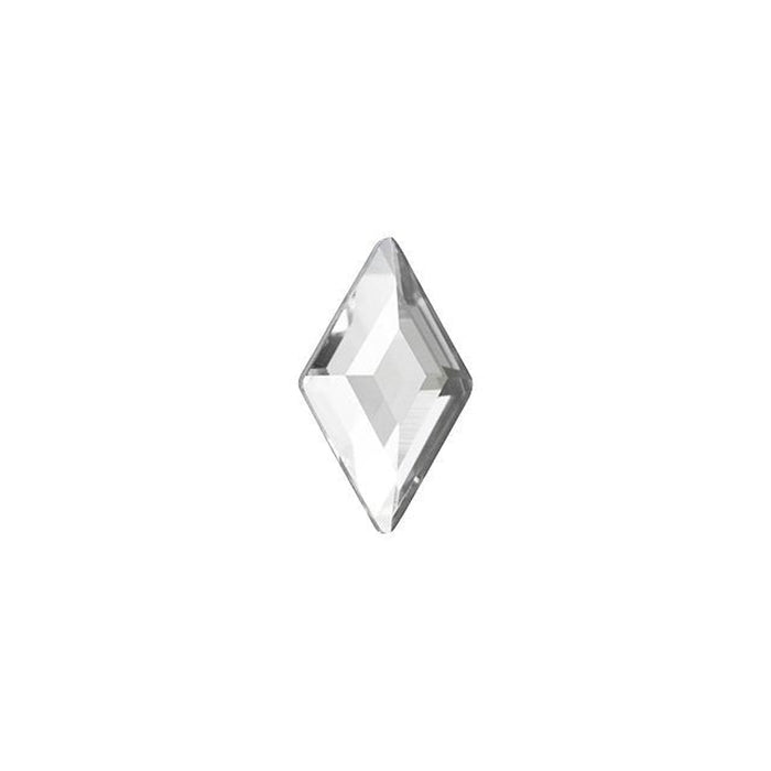 PRESTIGE Crystal, #H2773 Hotfix Diamond Shaped Flatback Rhinestone 9.9x5.9mm, Crystal (1 Piece)