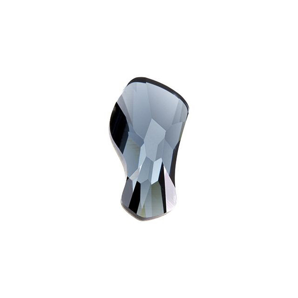 PRESTIGE Crystal, #H2798 Hotfix Contour Flatback Rhinestone 10mm, Graphite (1 Piece)