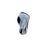 PRESTIGE Crystal, #H2798 Hotfix Contour Flatback Rhinestone 10mm, Graphite (1 Piece)