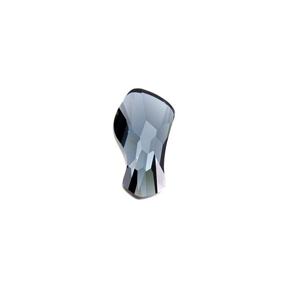 PRESTIGE Crystal, #H2798 Hotfix Contour Flatback Rhinestone 8mm, Graphite (1 Piece)