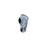 PRESTIGE Crystal, #H2798 Hotfix Contour Flatback Rhinestone 8mm, Graphite (1 Piece)