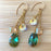 Cascading Crystals Earrings