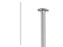 Head Pins, 3 Inches Long and 22 Gauge Thick, Sterling Silver (10 Pieces)