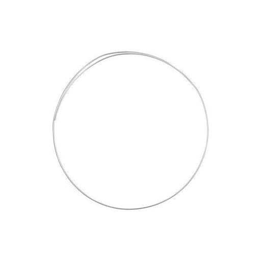 Craft Wire, Round 16 Gauge Half Hard, Sterling Silver (1 Foot)