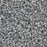 Toho Aiko Seed Beads, 11/0 #1031 'Raincloud Gray-Lined Crystal' (4 Grams)