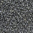 Toho Aiko Seed Beads, 11/0 #1032 'Graphite-Lined Crystal' (4 Grams)