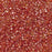Toho Aiko Seed Beads, 11/0 #1040 'Orange-Lined Lime' (4 Grams)