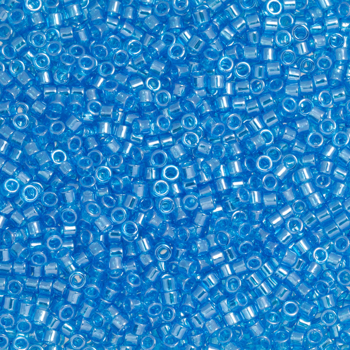 Toho Aiko Seed Beads, 11/0 #104B 'Transparent Dark Aqua Luster' (4 Grams)