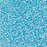Toho Aiko Seed Beads, 11/0 #1053 'White-Lined Baby Blue' (4 Grams)