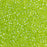 Toho Aiko Seed Beads, 11/0 #105 'Transparent Lime Green Luster' (4 Grams)