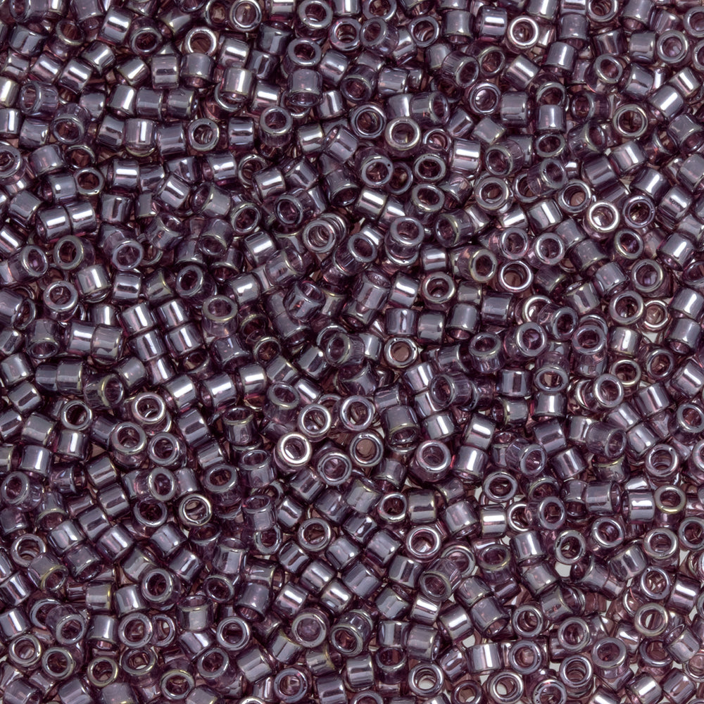 Toho Aiko Seed Beads, 11/0 #110B 'Transparent Med Amethyst Luster' (4 Grams)