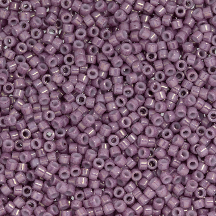 Toho Aiko Seed Beads, 11/0 #1202 'Marbled Pink' (4 Grams)