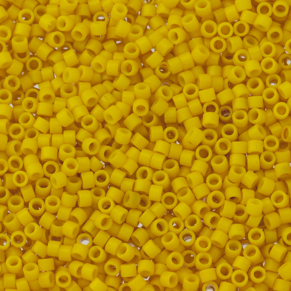 Toho Aiko Seed Beads, 11/0 #1604F 'Opaque Matte Tuscan Orange' (4 Grams)