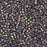 Toho Aiko Seed Beads, 11/0 #1630 'Opaque Plum Rainbow' (4 Grams)
