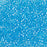 Toho Aiko Seed Beads, 11/0 #163 'Transparent Aquamarine Rainbow' (4 Grams)