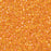 Toho Aiko Seed Beads, 11/0 #1827 'Orange-Lined Jonquil Rainbow' (4 Grams)