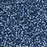 Toho Aiko Seed Beads, 11/0 #2102 'Translucent Silver-Lined Montana Blue' (4 Grams)