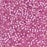 Toho Aiko Seed Beads, 11/0 #2105 'Translucent Silver-Lined Rosaline' (4 Grams)