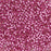 Toho Aiko Seed Beads, 11/0 #2106 'Translucent Silver-Lined Mauve' (4 Grams)