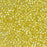 Toho Aiko Seed Beads, 11/0 #2109 'Translucent Silver-Lined Jonquil' (4 Grams)