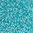 Toho Aiko Seed Beads, 11/0 #2117 'Translucent Silver-Lined Aqua' (4 Grams)