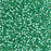 Toho Aiko Seed Beads, 11/0 #2119 'Translucent Silver-Lined Dark Peridot' (4 Grams)
