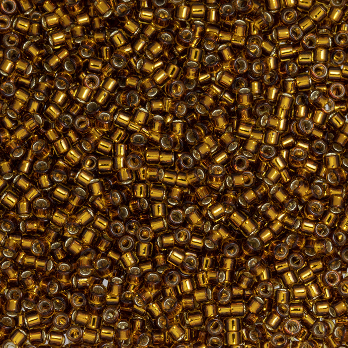 Toho Aiko Seed Beads, 11/0 #2152S 'Transparent Silver-Lined Sarsaparilla' (4 Grams)