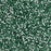 Toho Aiko Seed Beads, 11/0 #2202 'Transparent Silver-Lined Jade' (4 Grams)