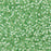 Toho Aiko Seed Beads, 11/0 #2244 'Transparent Silver-Lined Mint Green' (4 Grams)