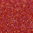 Toho Aiko Seed Beads, 11/0 #241 'Mauve-Lined Lt Topaz Rainbow' (4 Grams)