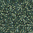 Toho Aiko Seed Beads, 11/0 #284 'Gold-Lined Fiji Blue Luster' (4 Grams)