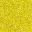 Toho Aiko Seed Beads, 11/0 #32F 'Frosted Silver-Lined Lemon' (4 Grams)