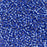 Toho Aiko Seed Beads, 11/0 #35 'Transparent Silver-Lined Sapphire' (4 Grams)