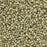 Toho Aiko Seed Beads, 11/0 #369FM 'Frosted Orange Creme-Lined Black Diamond' (4 Grams)