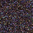 Toho Aiko Seed Beads, 11/0 #406 'Opaque Oxblood Rainbow' (4 Grams)