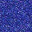 Toho Aiko Seed Beads, 11/0 #408 'Opaque Navy-Blue Rainbow' (4 Grams)