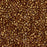 Toho Aiko Seed Beads, 11/0 #421 'Transparent Pink Gold Luster' (4 Grams)