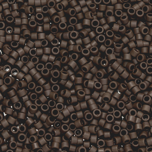 Toho Aiko Seed Beads, 11/0 #46F 'Opaque Frosted Oxblood' (4 Grams)