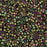 Toho Aiko Seed Beads, 11/0 #509 'High-Metallic Purple-Green Iris' (4 Grams)