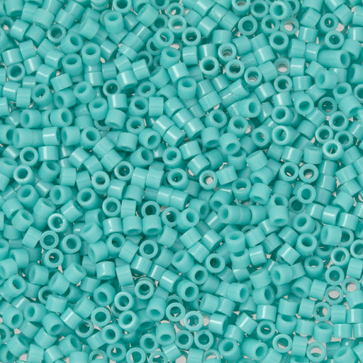 Toho Aiko Seed Beads, 11/0 #55 'Opaque Turquoise' (4 Grams)