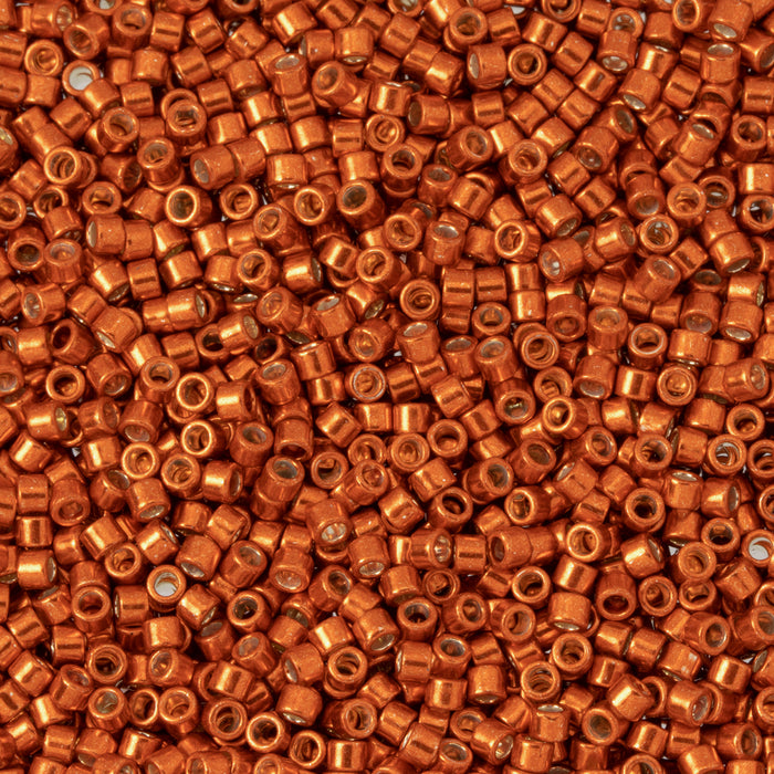 Toho Aiko Seed Beads, 11/0 #562 'Galvanized Saffron' (4 Grams)