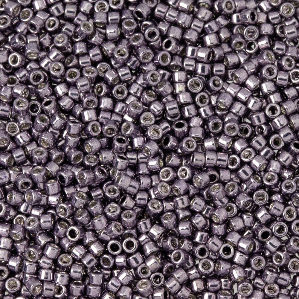 Toho Aiko Seed Beads, 11/0 #568 'Galvanized Pink Pewter' (4 Grams)