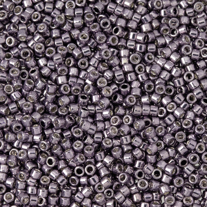 Toho Aiko Seed Beads, 11/0 #568 'Galvanized Pink Pewter' (4 Grams)