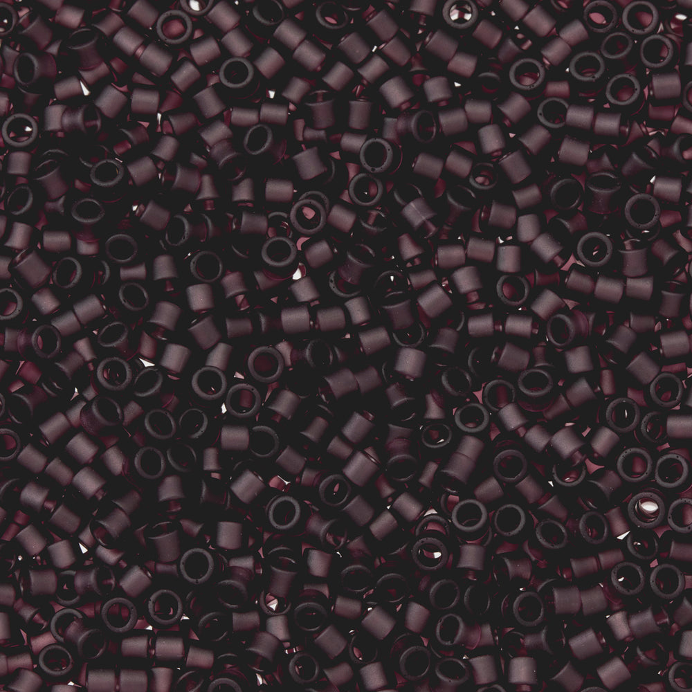 Toho Aiko Seed Beads, 11/0 #6CF 'Transparent Frosted Amethyst' (4 Grams)