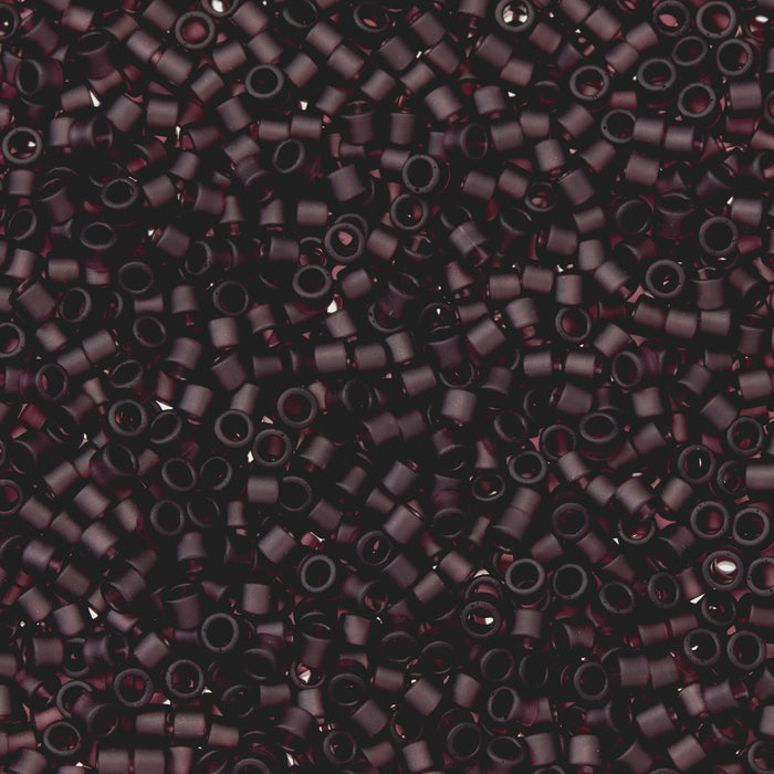 Toho Aiko Seed Beads, 11/0 #6CF 'Transparent Frosted Amethyst' (4 Grams)