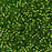 Toho Aiko Seed Beads, 11/0 #742 'Copper-Lined Peridot' (4 Grams)